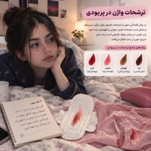 ترشح واژن در پریودی